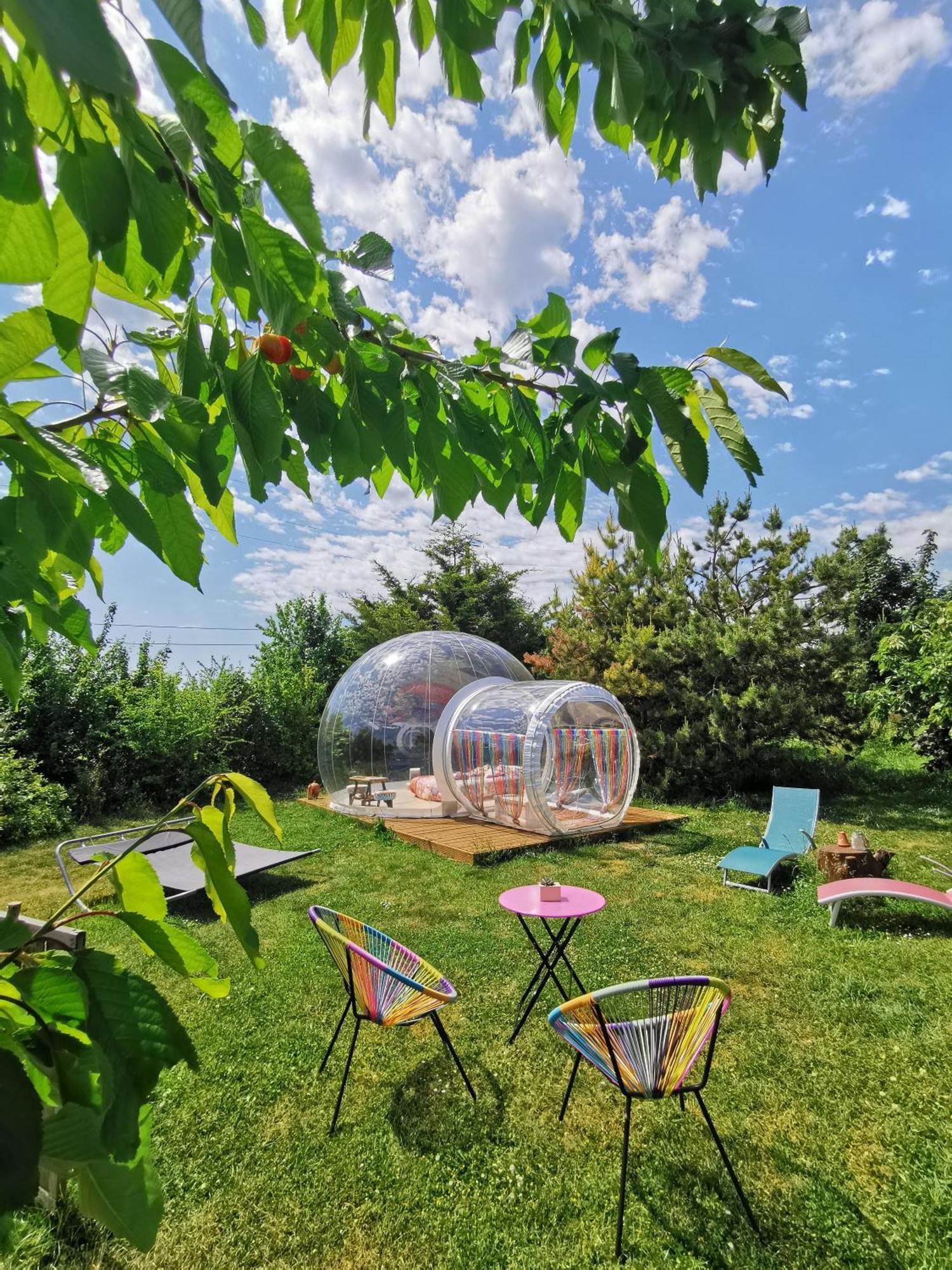 Bed and Breakfast La bulle des champs à Champmotteux Extérieur photo